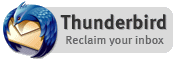 Click here to find out more about Thunderbird and reclaim your inbox